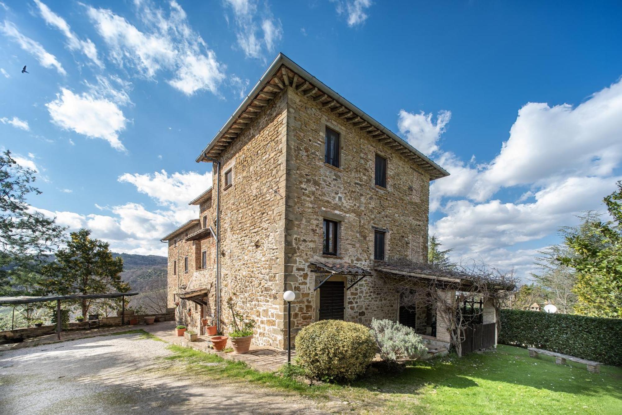 Girasole Ad Antico Casale '700 Villa Umbertide Kültér fotó